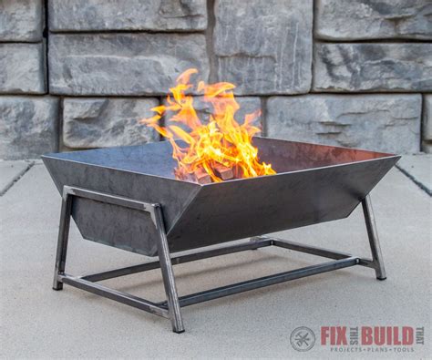 Modern Steel Fire Pit : 6 Steps (with Pictures)